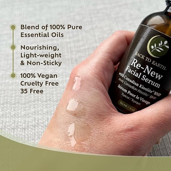 NEW Back to Earth Face Oil Serum x 4 Bottles available - Picture 2 of 6